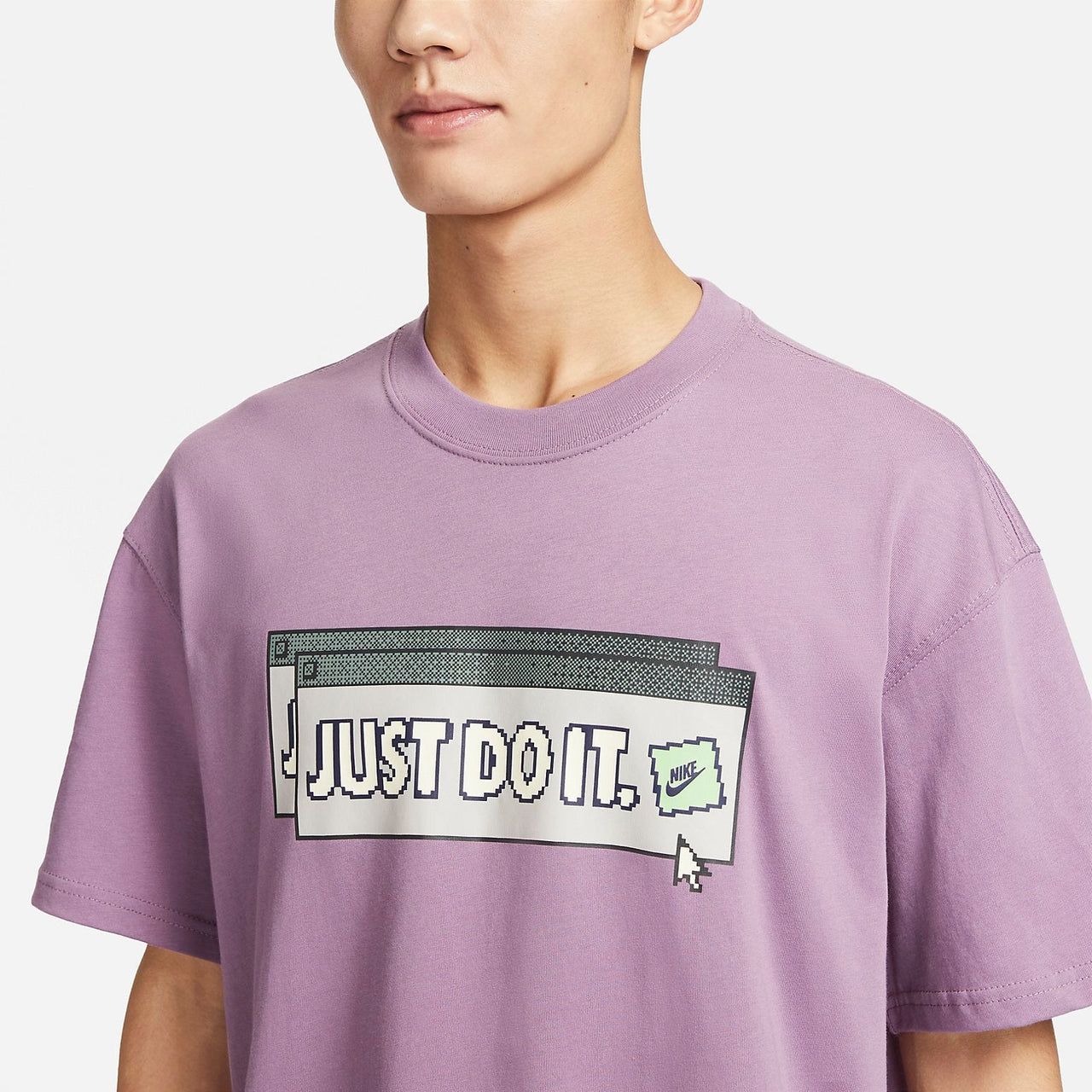Nike Just Do It Sportswear T-Shirt 'Dust Purple' FD1301-591