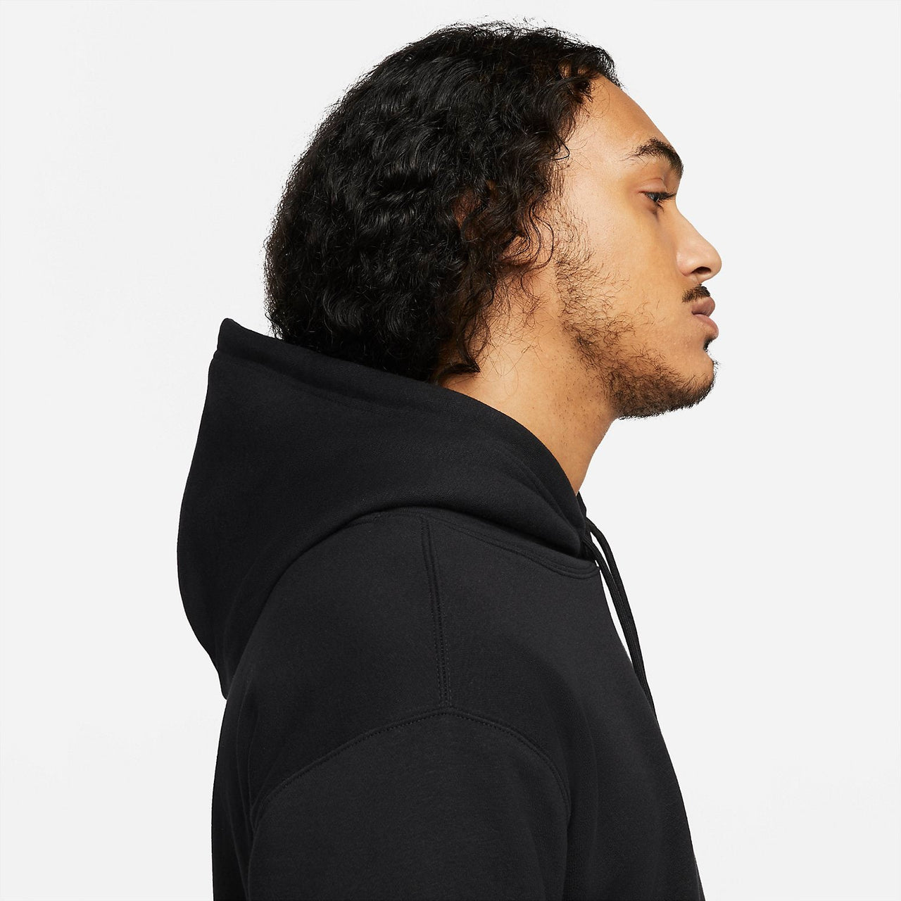 Nike SB Big Swoosh Logo Pullover Hoodie 'Black' CW5615-010