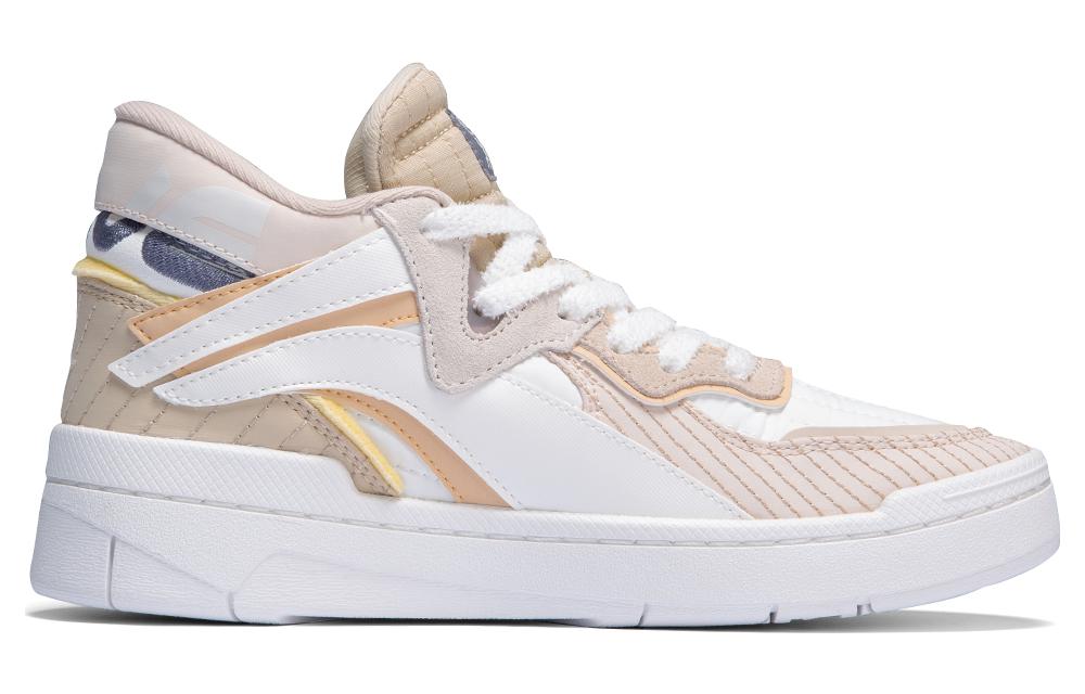 (WMNS) Li-Ning Superwave Mid PRM 'White Taupe Pink' AGCS152-1