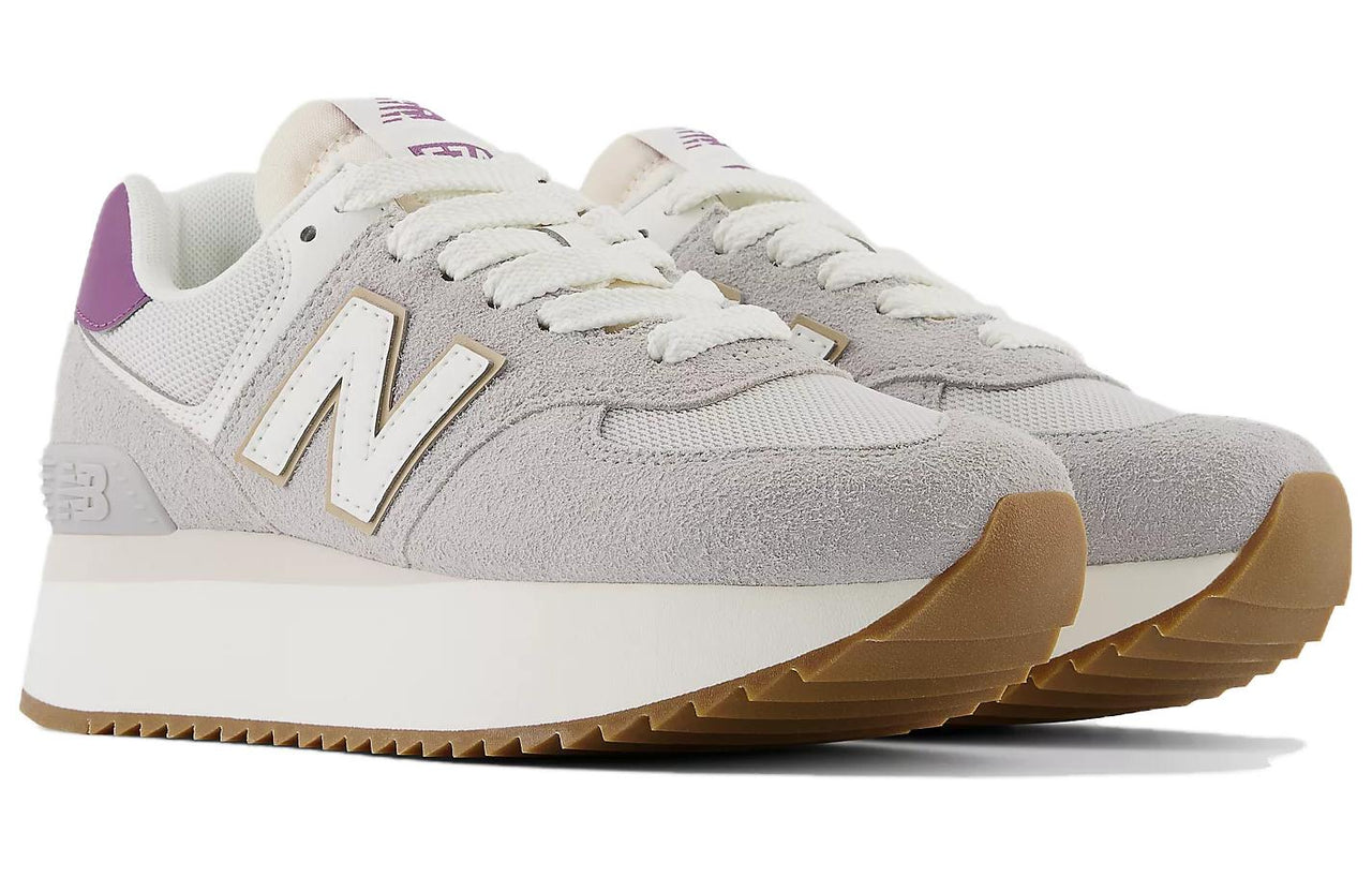 (WMNS) New Balance 574 'Grey Purple White' WL574ZCO