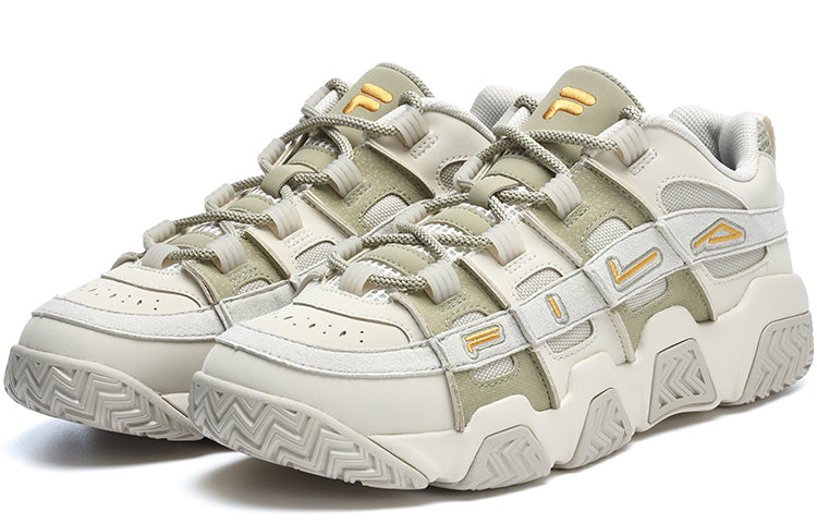 FILA FUSION Barricade Baseball Shoes 'White Grey' T12M313201FBE