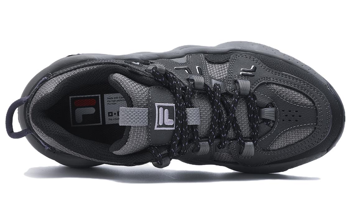 (WMNS) FILA Panini Running Shoes 'Black Grey' F12W412111FBC