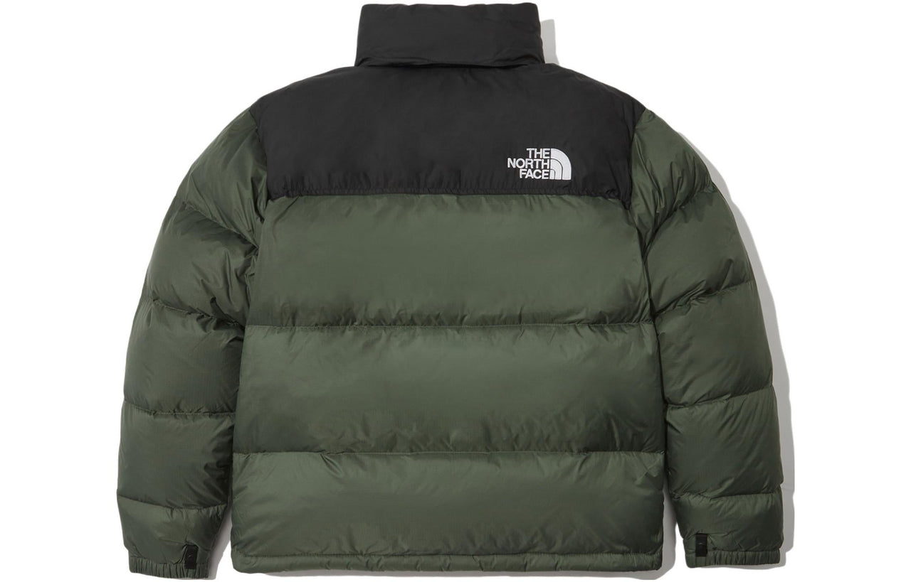 THE NORTH FACE FW221996 Eco Nuptse Jacket Asia Sizing 'Green Black' NJ1DN90C