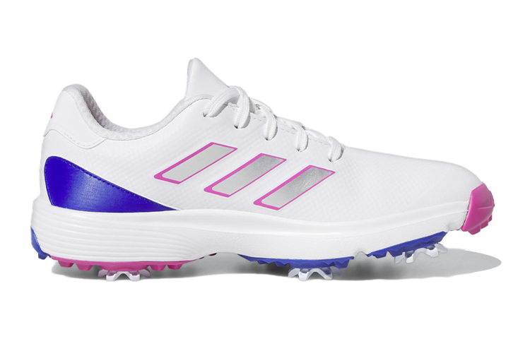 (GS) adidas ZG23 Golf Shoes 'White Lucid Fuchsia' GZ2179