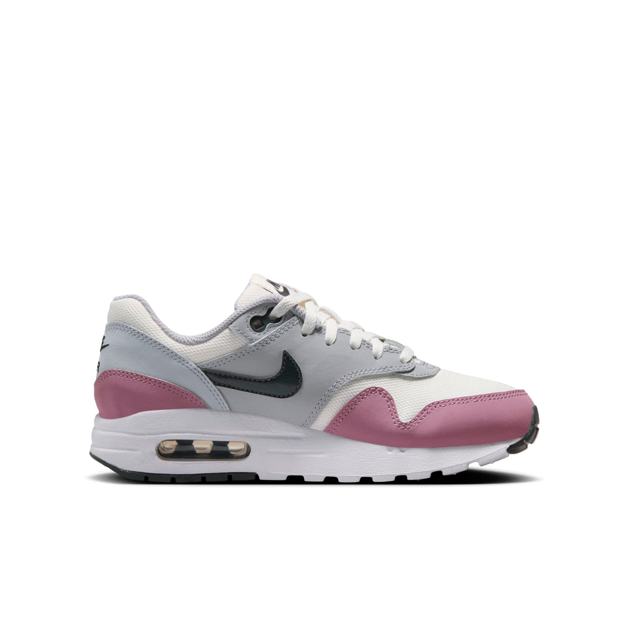 (GS) Nike Air Max 1 'Summit White Grey Pink' DZ3307-115