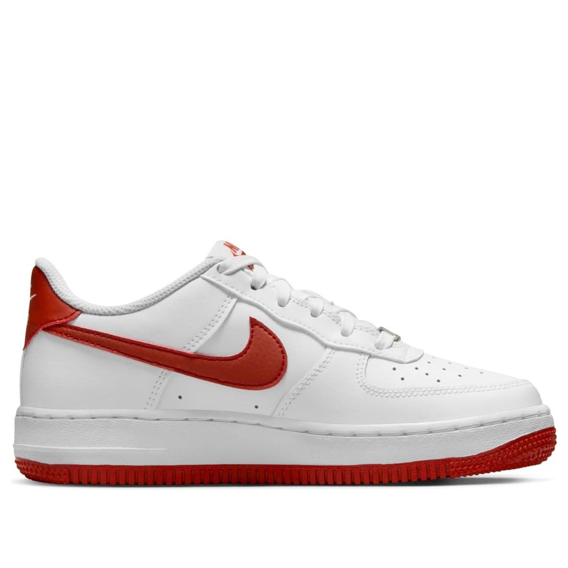 (GS) Nike Air Force 1 Low 'White Dragon Red' FV5948-116