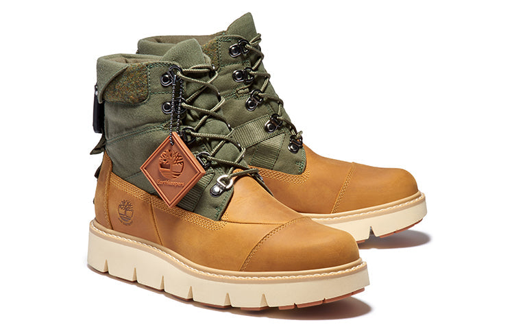 (WMNS) Timberland Raywood 6 Inch EK+ Waterproof Boots 'Wheat Nubuck with Green' A42HP231