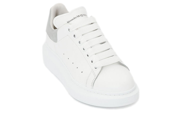 (WMNS) Alexander McQueen Oversized Sneaker 'White Dove Grey' 553770WHGP79410