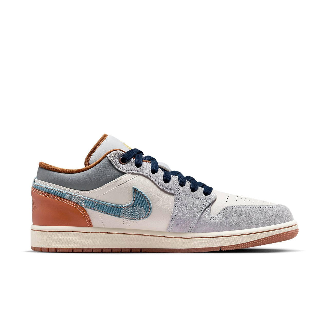 Air Jordan 1 Low SE 'Phantom Repaired Denim Swoosh' FZ5042-041