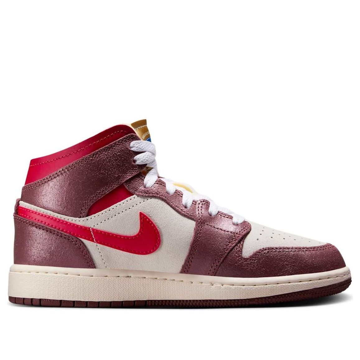 (GS) Air Jordan 1 Mid 'Bread Butter & Sole' HF3196-100