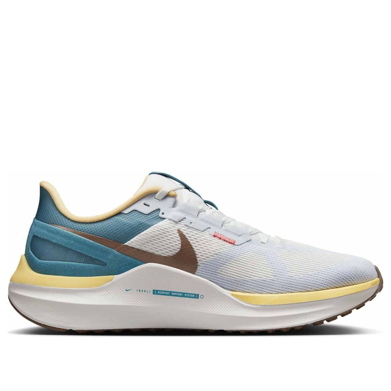 Nike Air Zoom Structure 25 'White Mink Brown Soft Yellow' HV5976-121