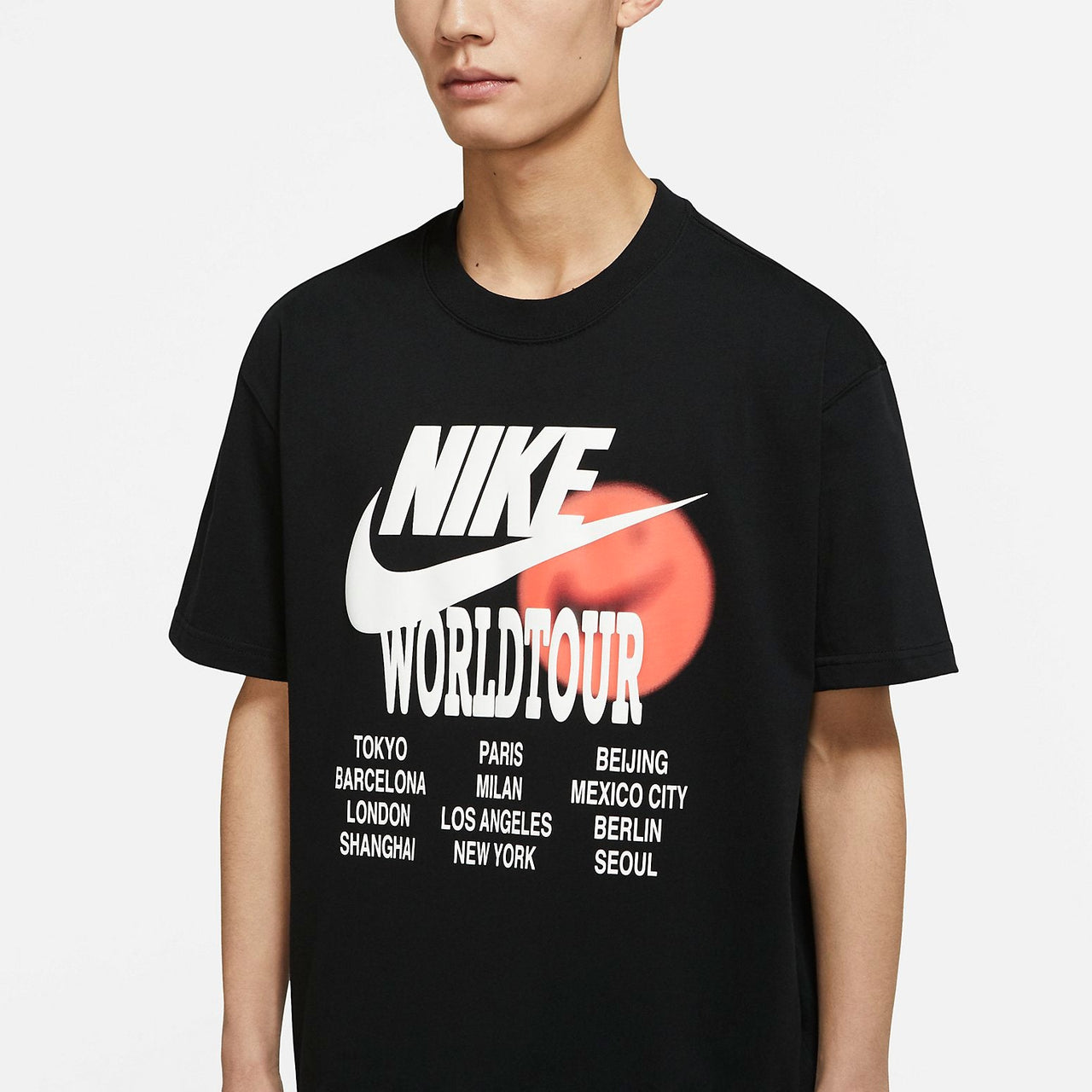 Nike WorldTour Logo T-Shirts 'Black' DO2032-010