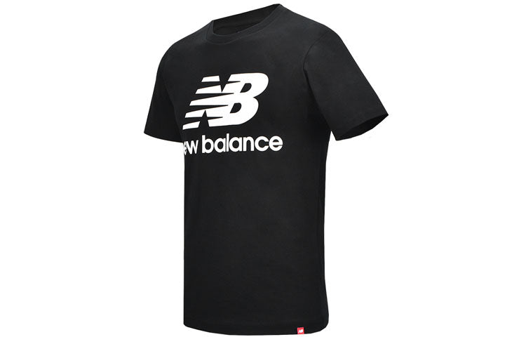 New Balance Cotton Leisure T-shirt Black AMT01575-BK