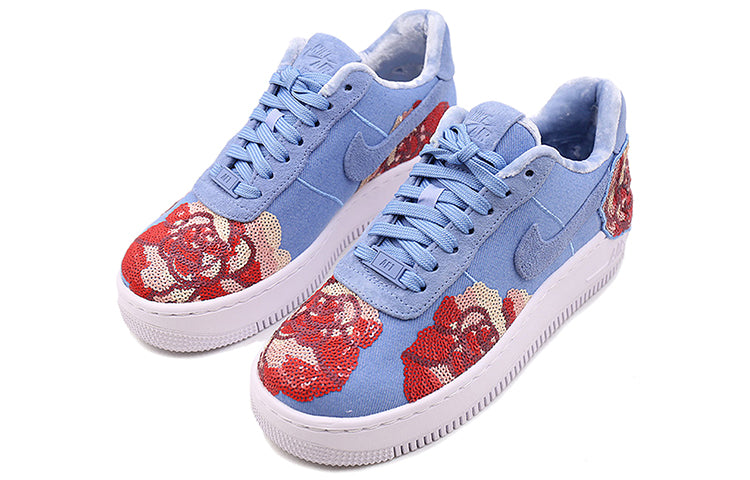 WMNS Nike Air Force 1 Floral Sequin 898421 402 SneakerSouqq