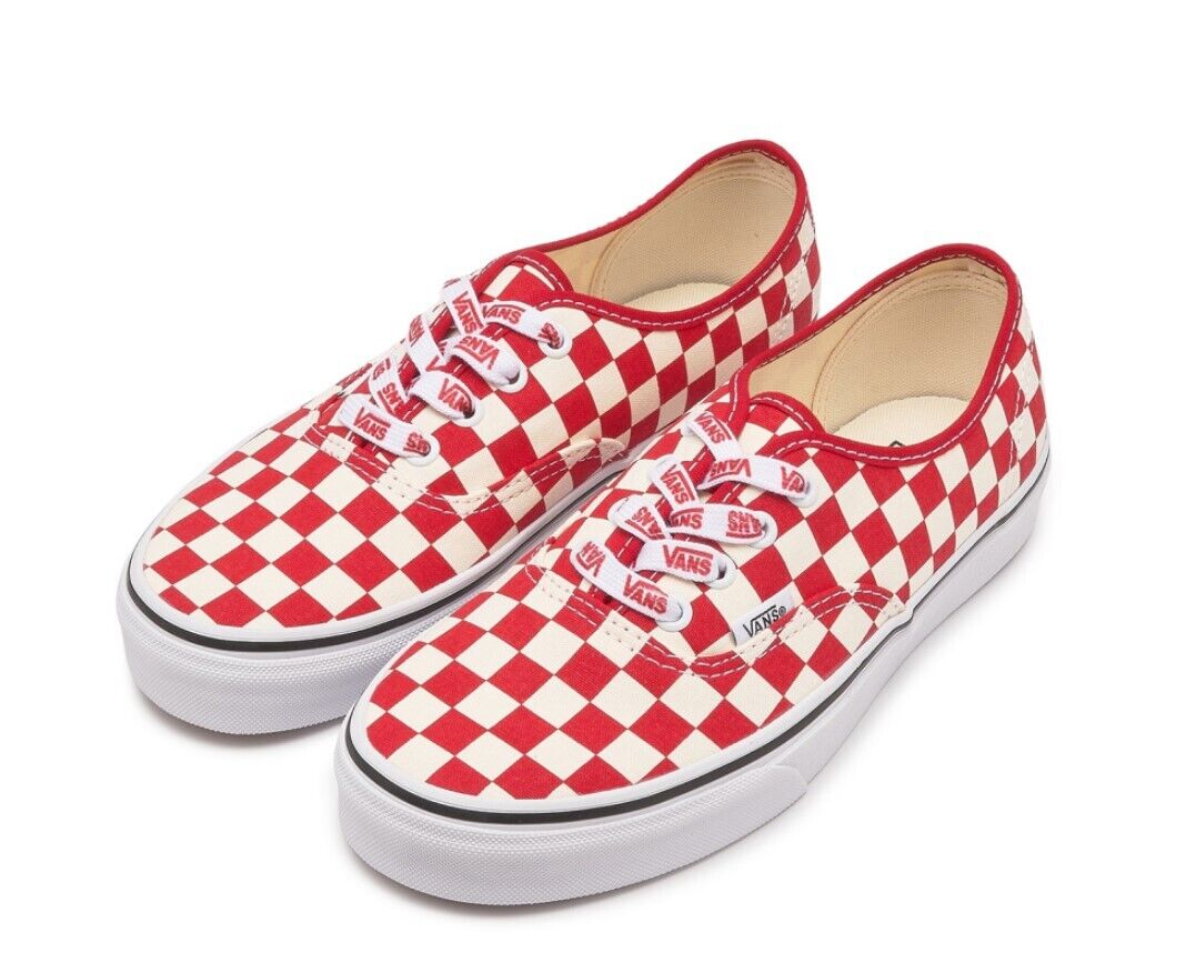 Vans Authentic Check Racing 'Red' VN0009PVIZQ