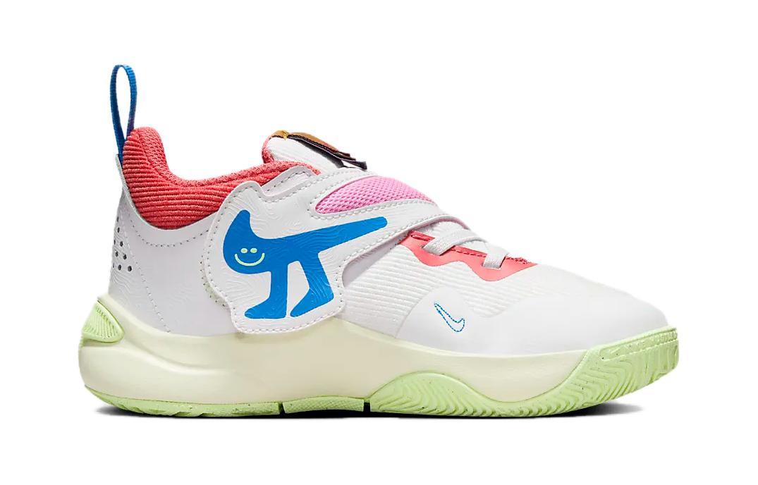 (PS) Nike Team Hustle D11 'Summit White Barely Volt' FJ1393-100