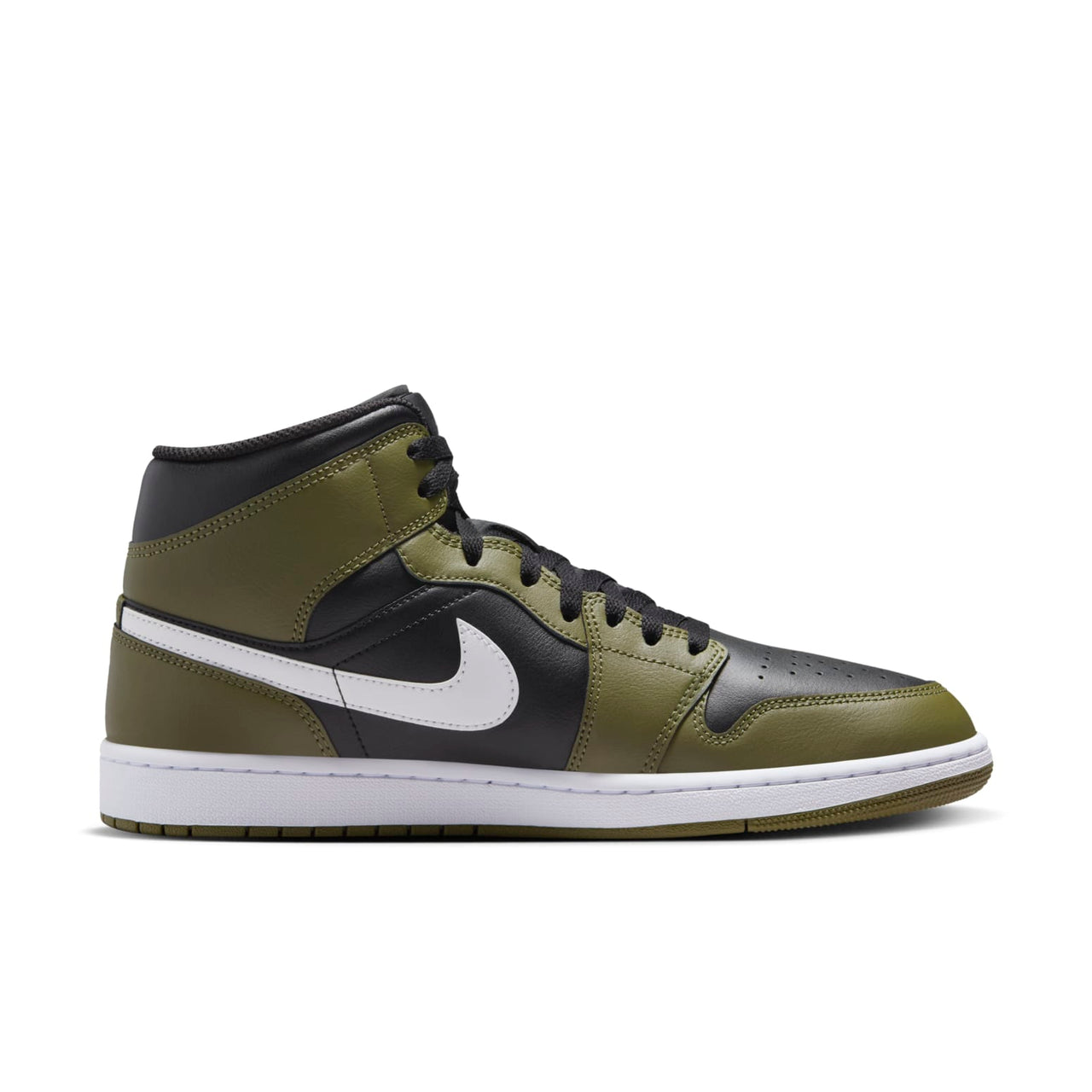 Air Jordan 1 Mid 'Black Medium Olive' DQ8426-092