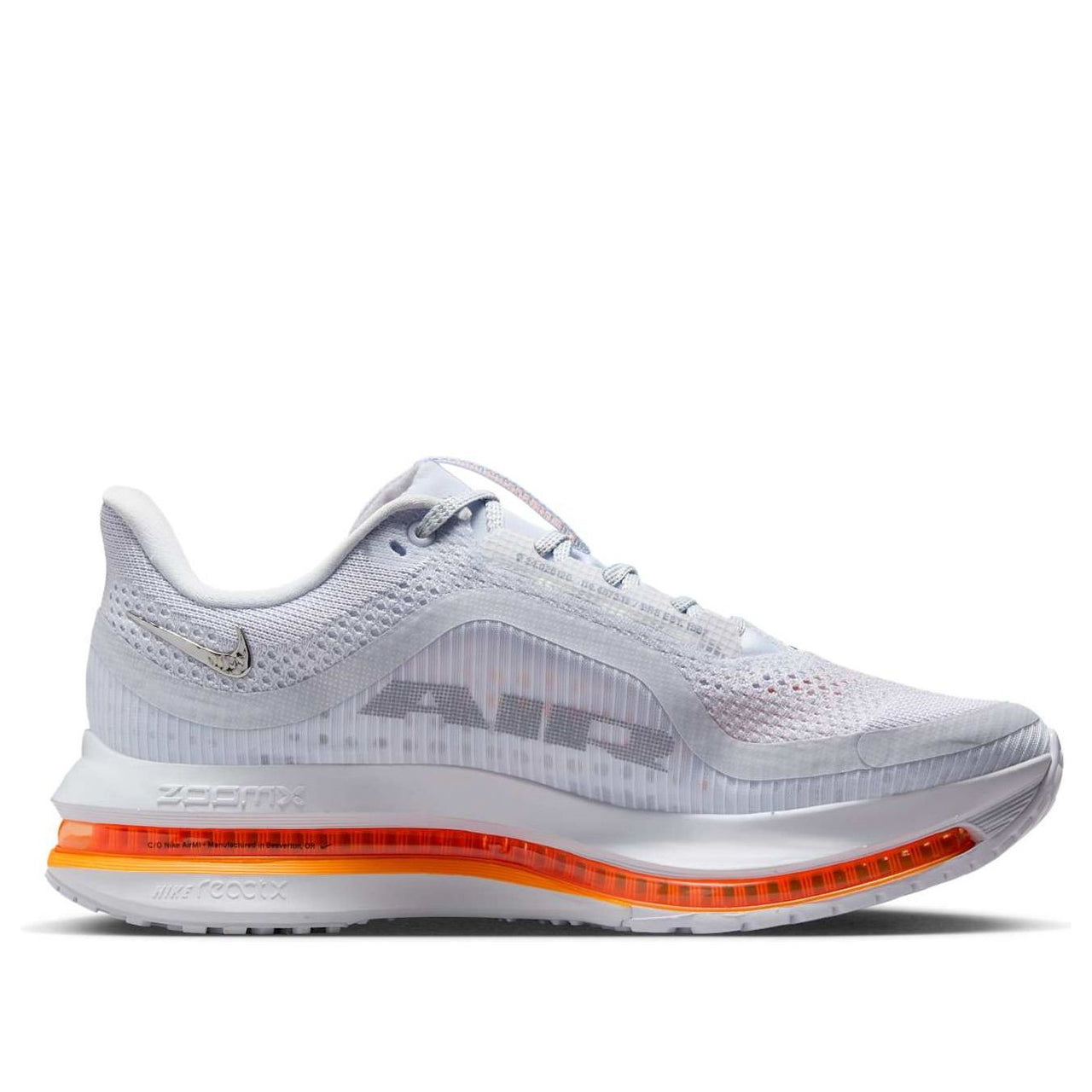 (WMNS) Nike Pegasus Premium 'Football Grey Total Orange' HQ2593-001
