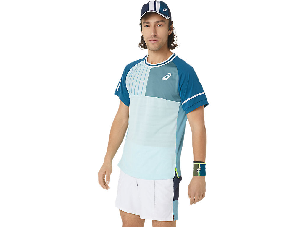 ASICS Match Short Sleeve Top 'Aquamarine' 2041A271-405