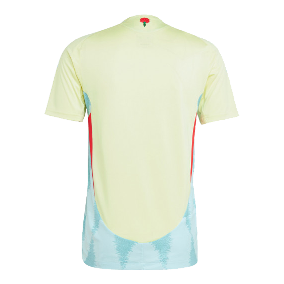 adidas Spain 24 Away Authentic Soccer Jersey Asia Sizing 'Yellow' IS9034