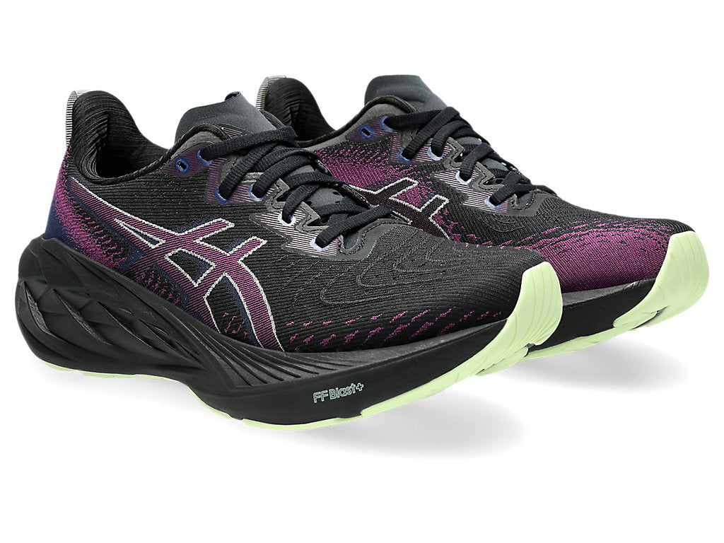 (WMNS) ASICS Novablast 4 'Black Purple' 1012B510-003