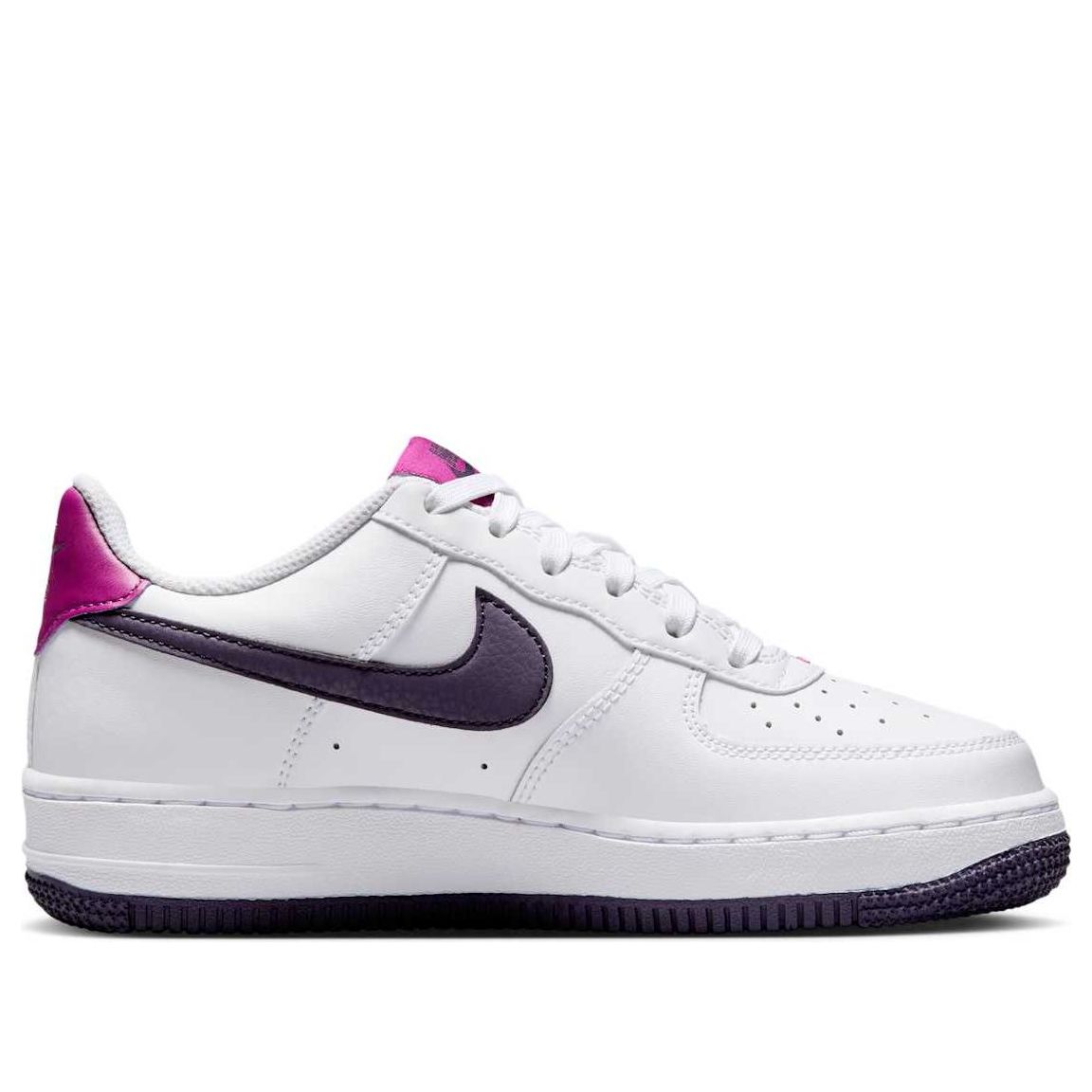 (GS) Nike Air Force 1 Low 'White Dark Raisin' FV5948-111