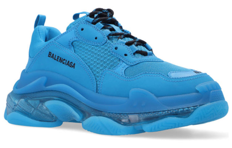 (WMNS) Balenciaga Triple S Sneakers 'Clear Sole Blue' 544351W2GA14810
