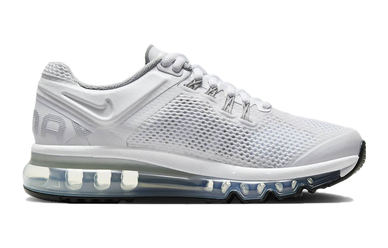 (GS) Nike Air Max 2013 'White Metallic Silver' 555426-100