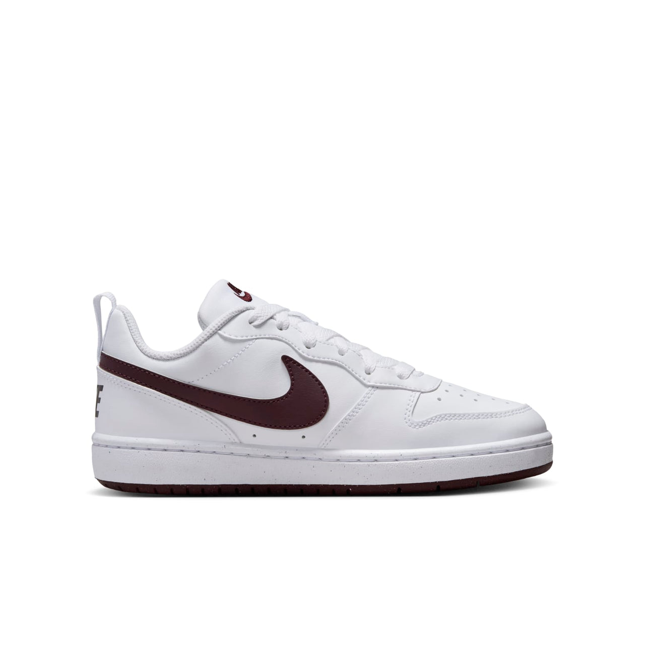 (GS) Nike Court Borough Low Recraft 'White Burgundy Crush' DV5456-112