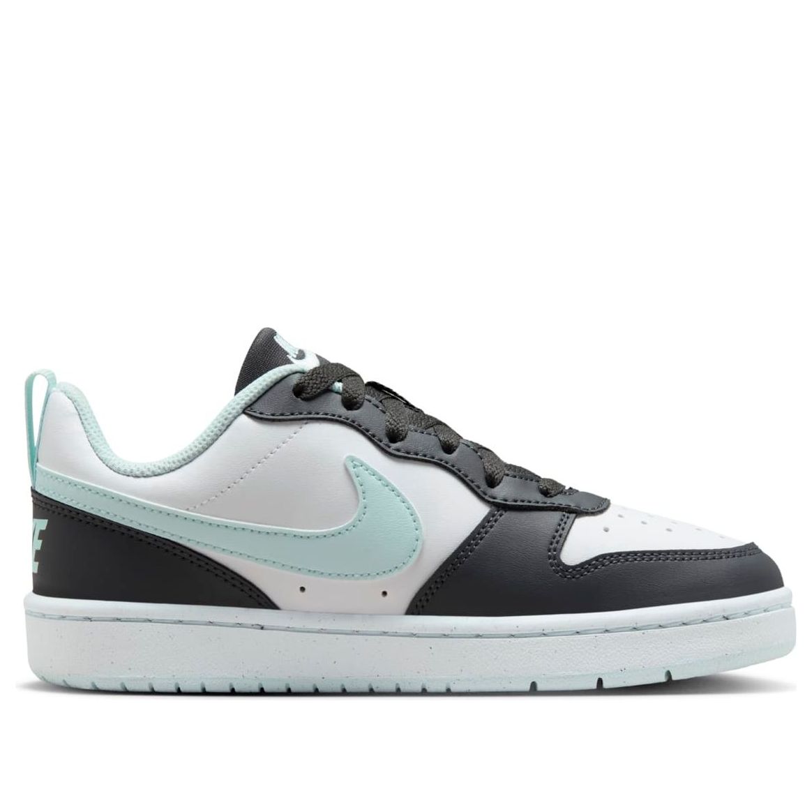 (GS) Nike Court Borough Low Recraft 'White Black Mint' HQ3258-060