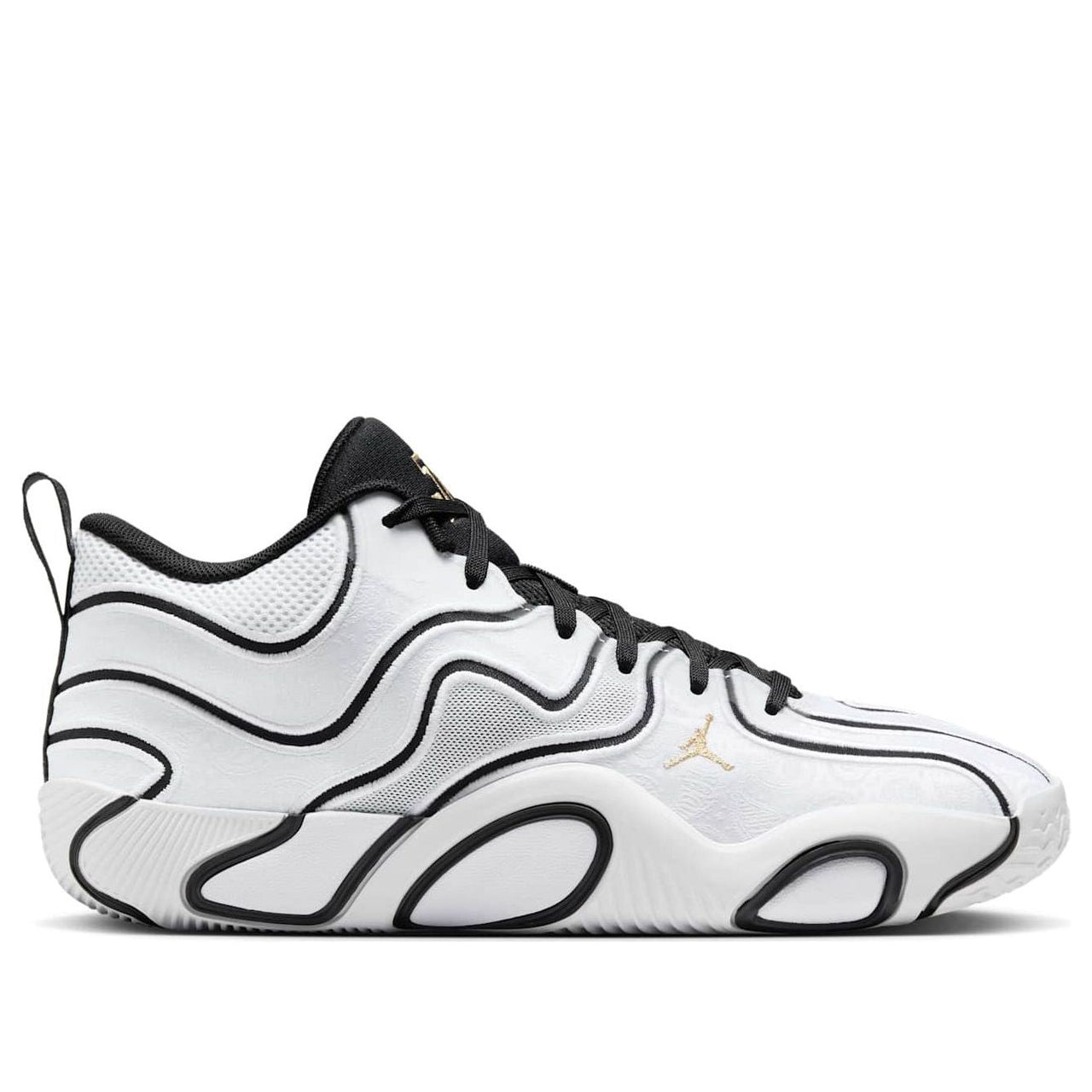 Air Jordan Tatum 3 PF 'White Black Metallic Gold' IB8150-100