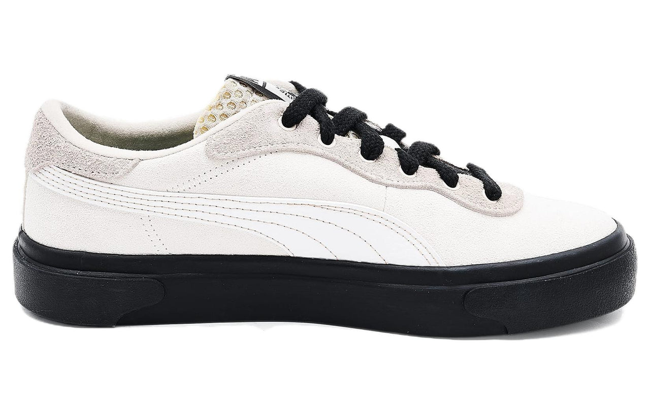 (WMNS) PUMA x LMC Royale Suede Shoes 'White-Sand Dune' 396957-01