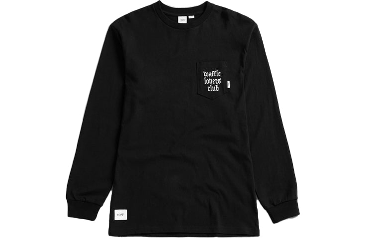 Vans Vault x WTAPS Long Sleeve T-Shirt 'Black' VN0A4TRCBLK1
