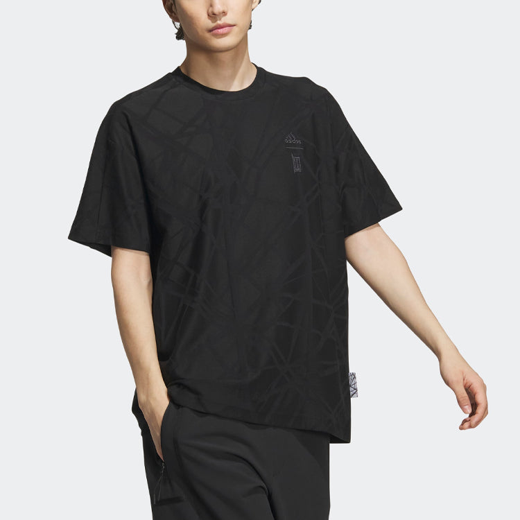 adidas Wuji Graphic T-shirt 'Black' IA8143