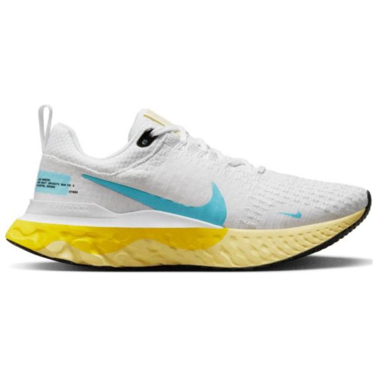 (WMNS) Nike React Infinity Run Flyknit 3 'White Baltic Blue' DZ3016-102