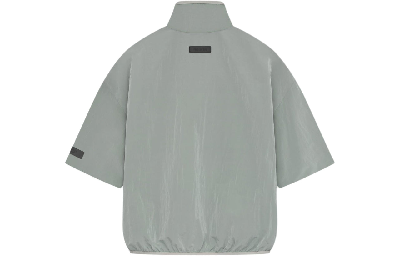 Fear of God Essentials SS234 Half Zip Mockneck Shirt 'Seal' 186SP244055F