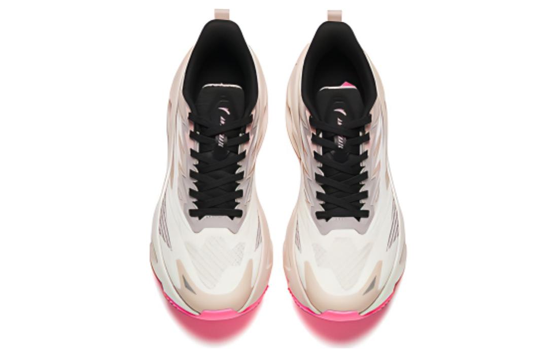 (WMNS) ANTA Running Shoes 'White Brown Pink' 122415536-3