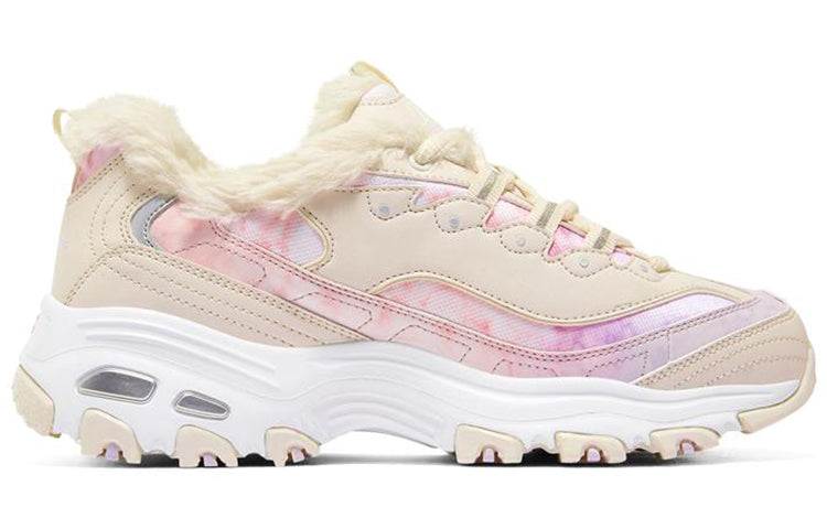 (WMNS) Skechers D'lites 1.0 'Natural Pink' 896048-NTPR