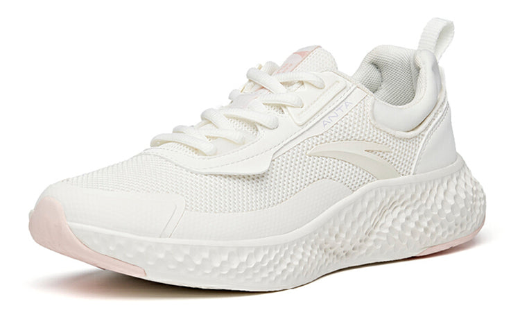 (WMNS) ANTA Running Series Sneakers 'White' 122115536S-2