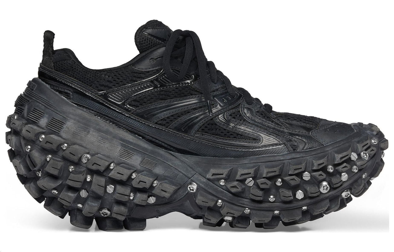 (WMNS) Balenciaga Bouncer Screw Sneakers 'Black Mesh and Nylon' 685611W2RAD1081