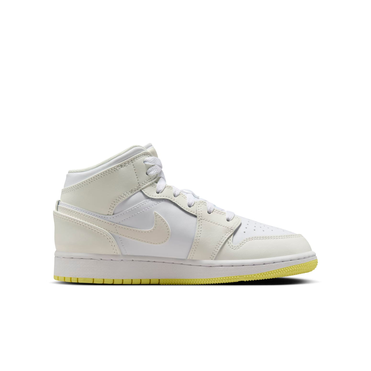 (GS) Air Jordan 1 Mid 'Sail Light Laser Orange' FD8780-181