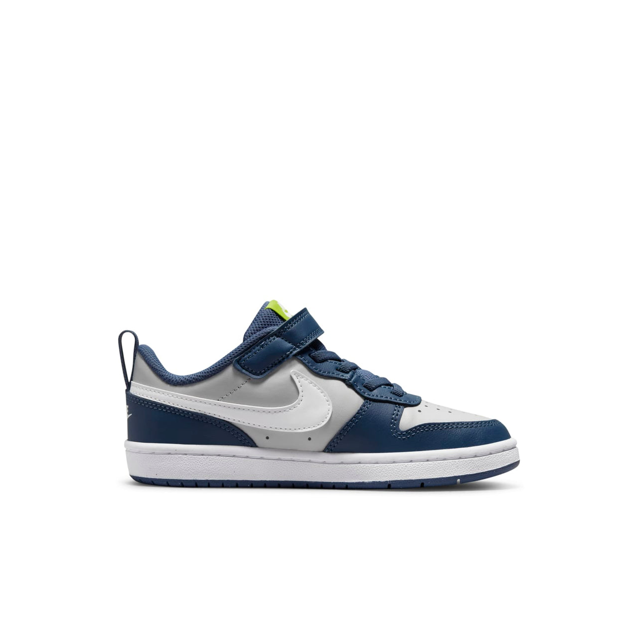 (PS) Nike Court Borough Low 2 'Grey Fog Mystic Navy' BQ5451-016