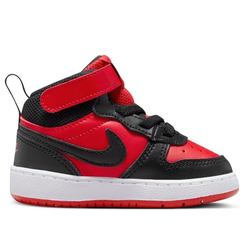 (TD) Nike Court Borough Mid 2 'University Red Black' CD7784-602