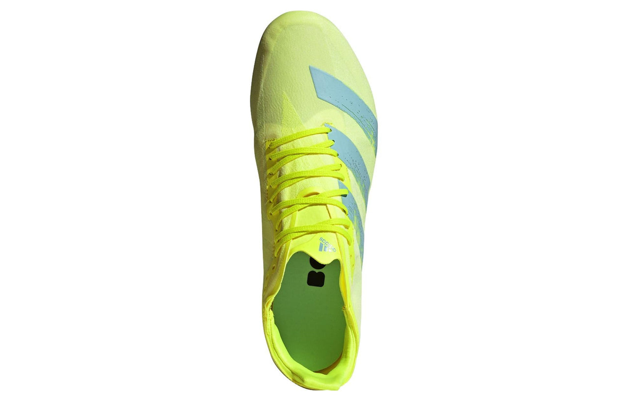 adidas Adizero Avanti Track Field Shoes 'Yellow Aqua' FW2246