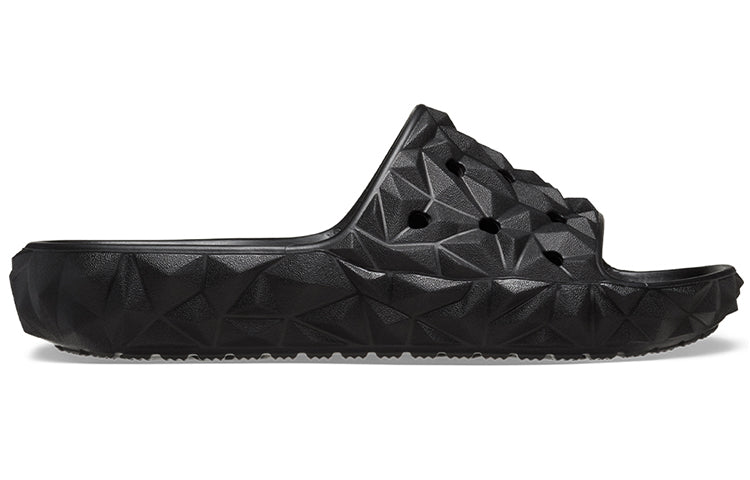Crocs Classic Geometric Slides 'Black' 209608-001