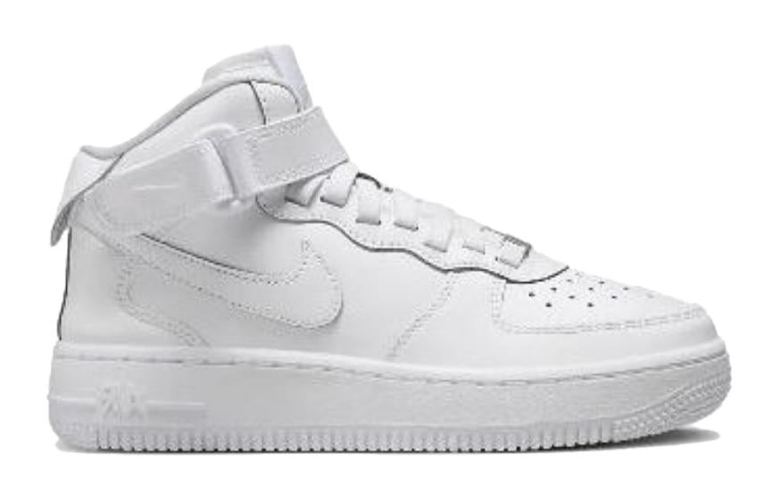 (GS) Nike Air Force 1 Mid EasyOn SE 'Triple White' FN1193-111