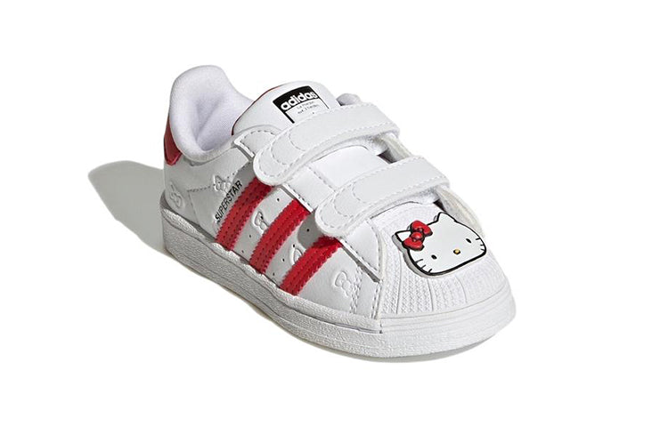 (TD) adidas Originals Superstar x Hello Kitty Shoes 'White Red' GV8863