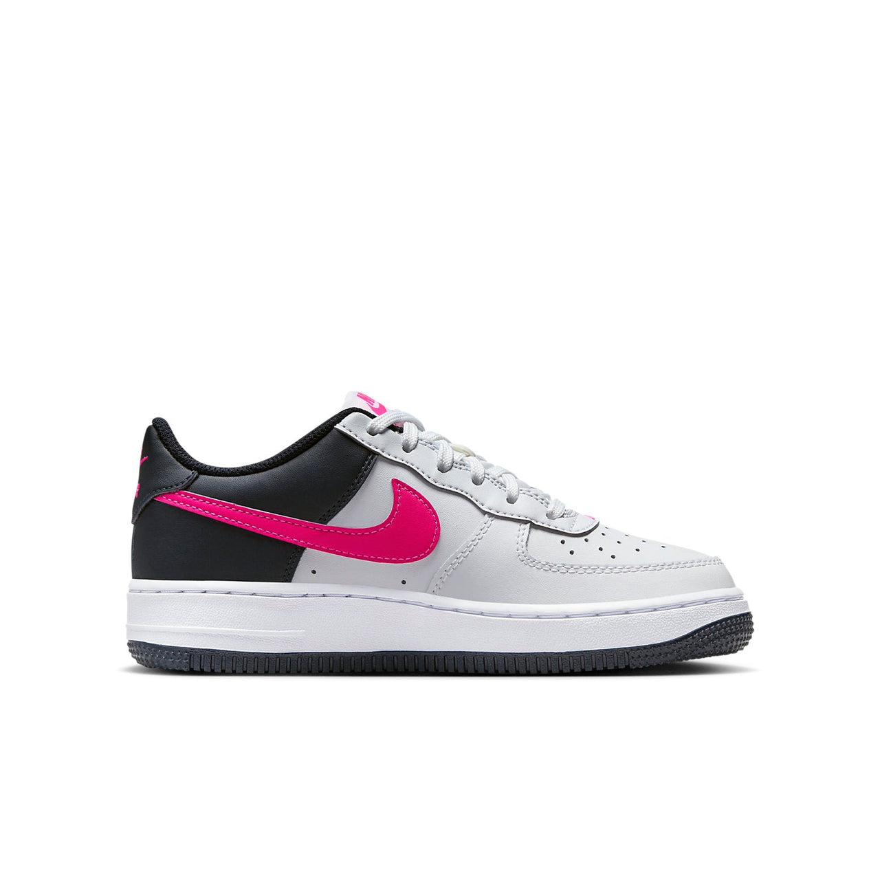 (GS) Nike Air Force 1 Low 'White Obsidian Pink' CT3839-109
