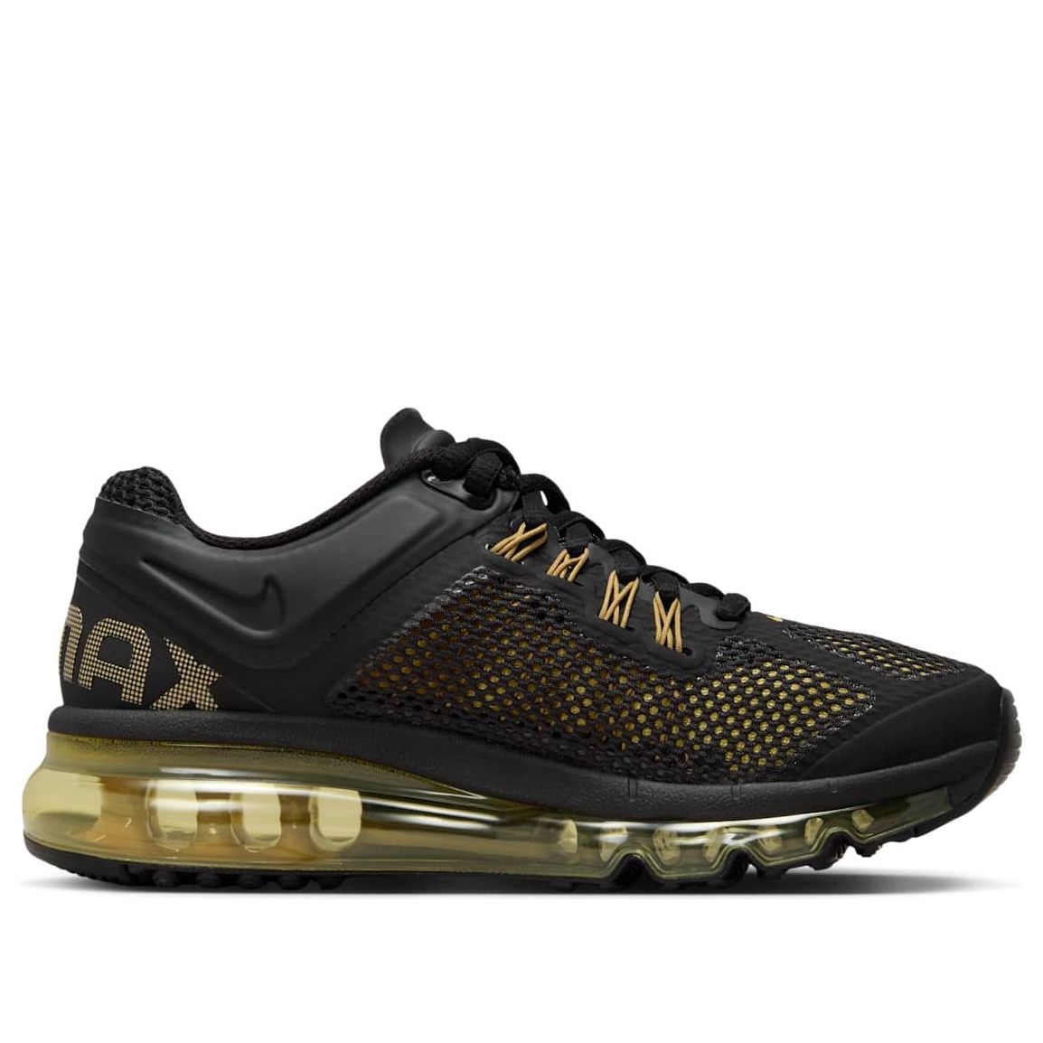 (GS) Nike Air Max 2013 'Black Infinite Gold' 555426-005