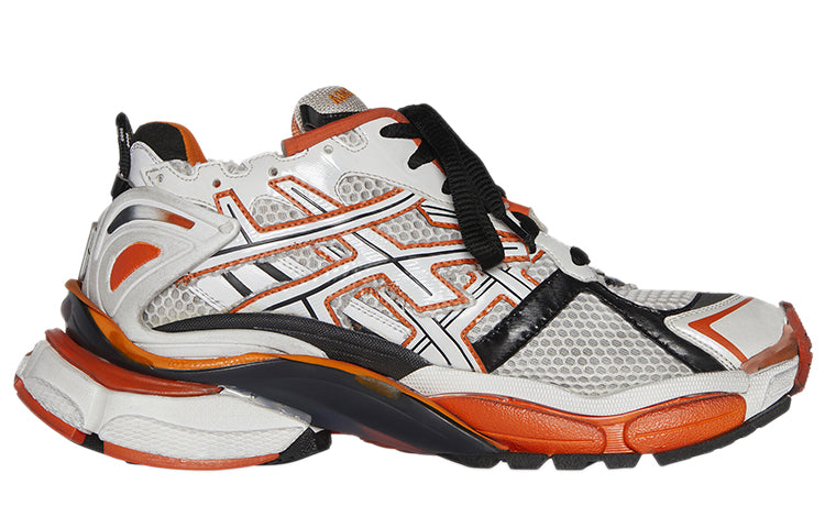 Balenciaga Runner Sneakers 'White Orange Black' 677403W3RB79051